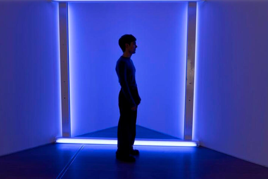 De íconos religiosos a íconos fluorescentes: Dan Flavin y la luz en Malba
