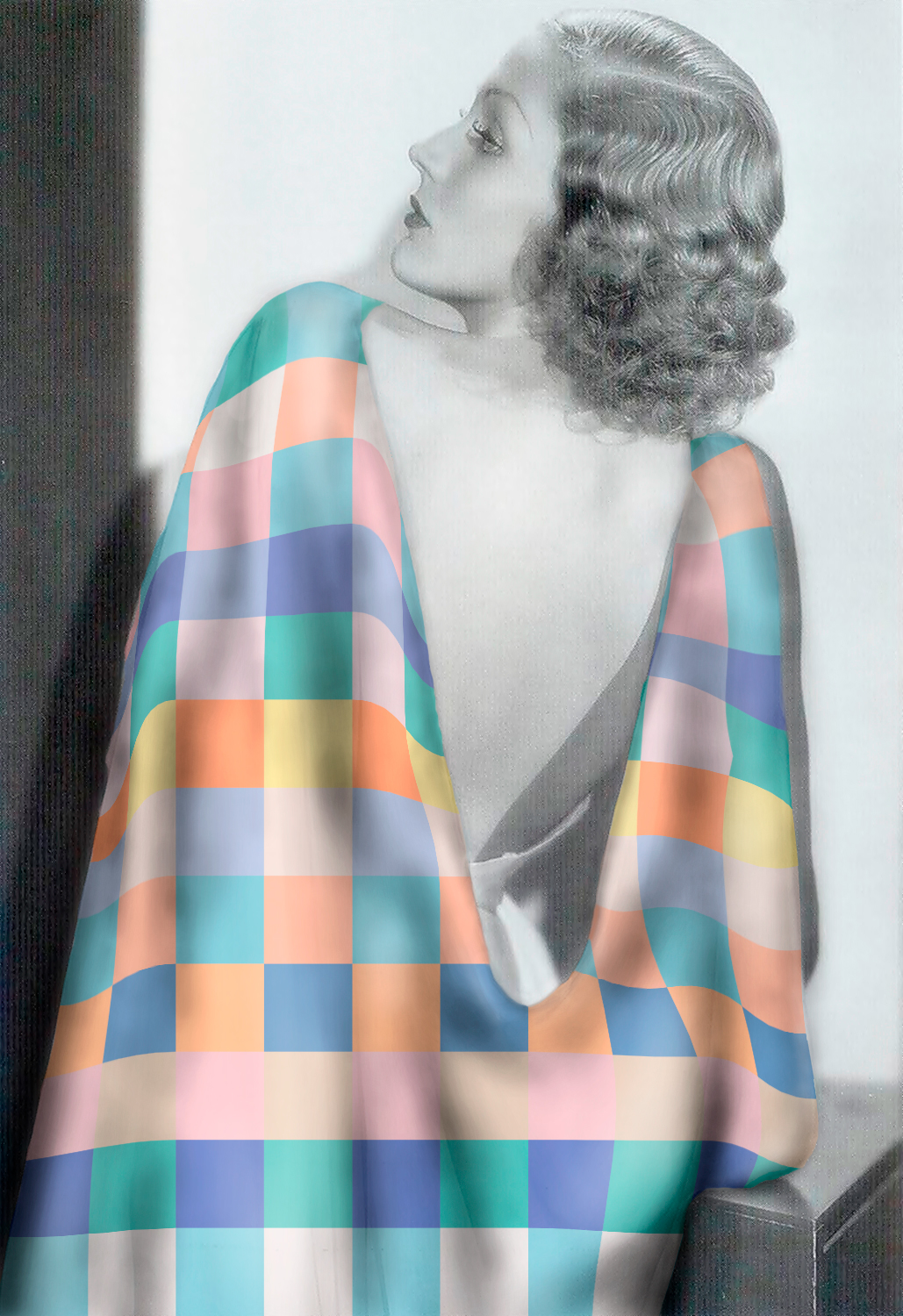 Serie Charade 6. Retrato de la actriz Adrienne Ames