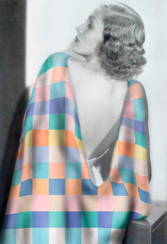 Serie Charade 6. Retrato de la actriz Adrienne Ames