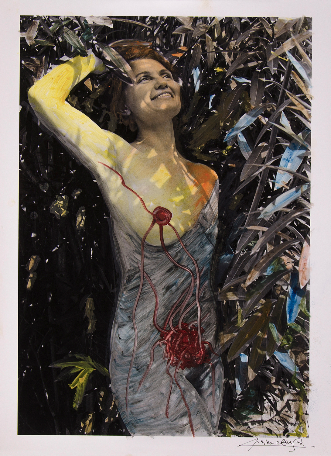 Desnudo de Julie. Autor:  Lucien Clergue-Julie Weisz