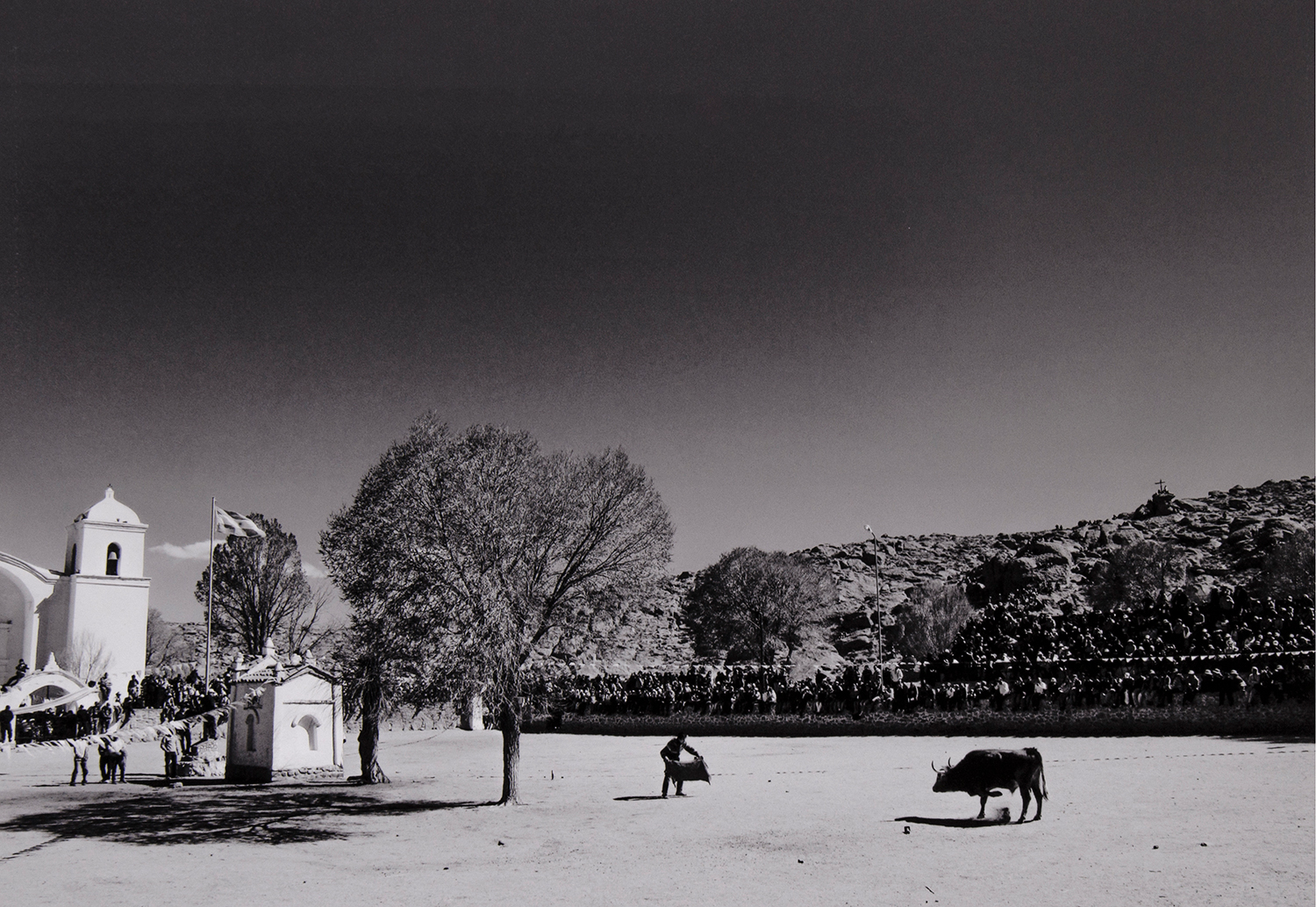 El toro y la cruz. Autor:  Eduardo Longoni
