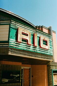 Marquesina del Río Theater en Overland Park