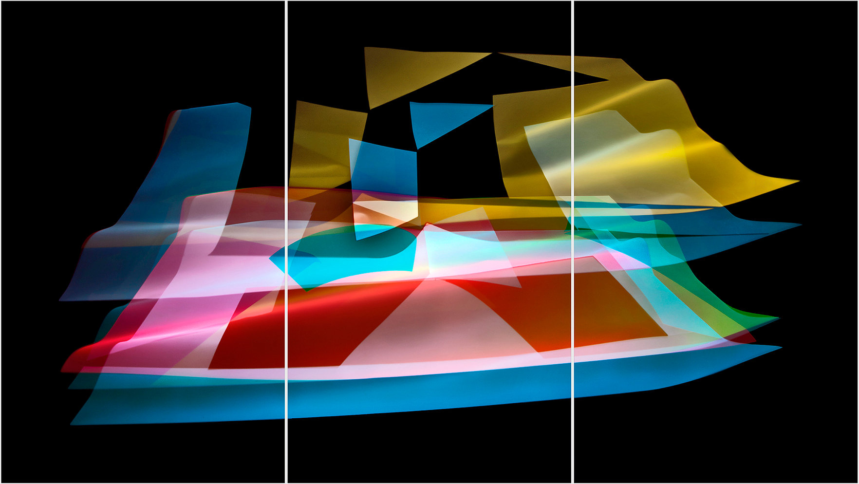 Forma de luz 9637   - Tríptico