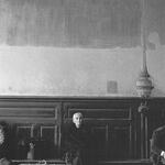 Anciana en la Estación de Atocha, Madrid