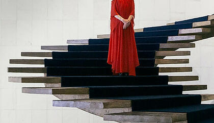 The Empress at the Itamaraty Palace (Brasilia)