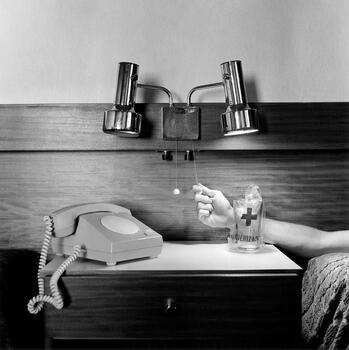 Autorretrato en el Hotel El Trébol