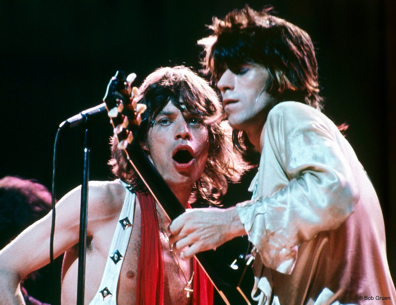 Mick Jagger and Keith Richards