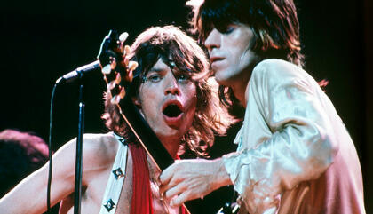 Mick Jagger and Keith Richards