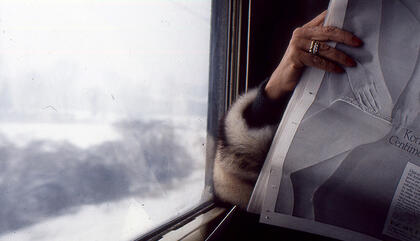 Julie Bergada Tren a Venezia, 1994. 116 x 152 cm.