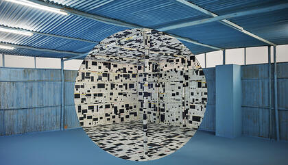 Georges Rousse Lima 2018, 2018. Impresión pigmentaria Ed.10. 110 x 146,5 cm.