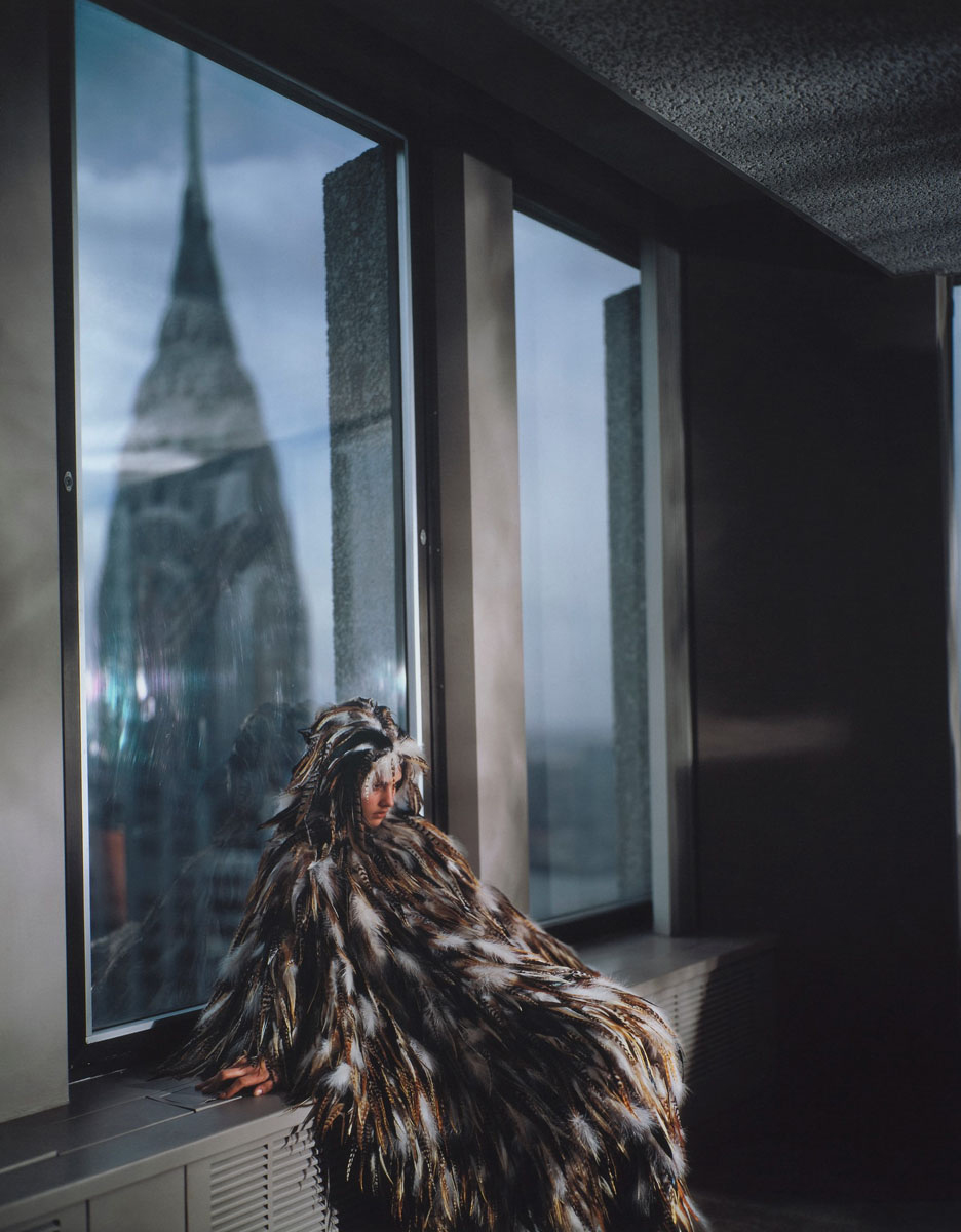 Mulher Pássaro, Nova York