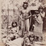 Cacique y sus esposas. 