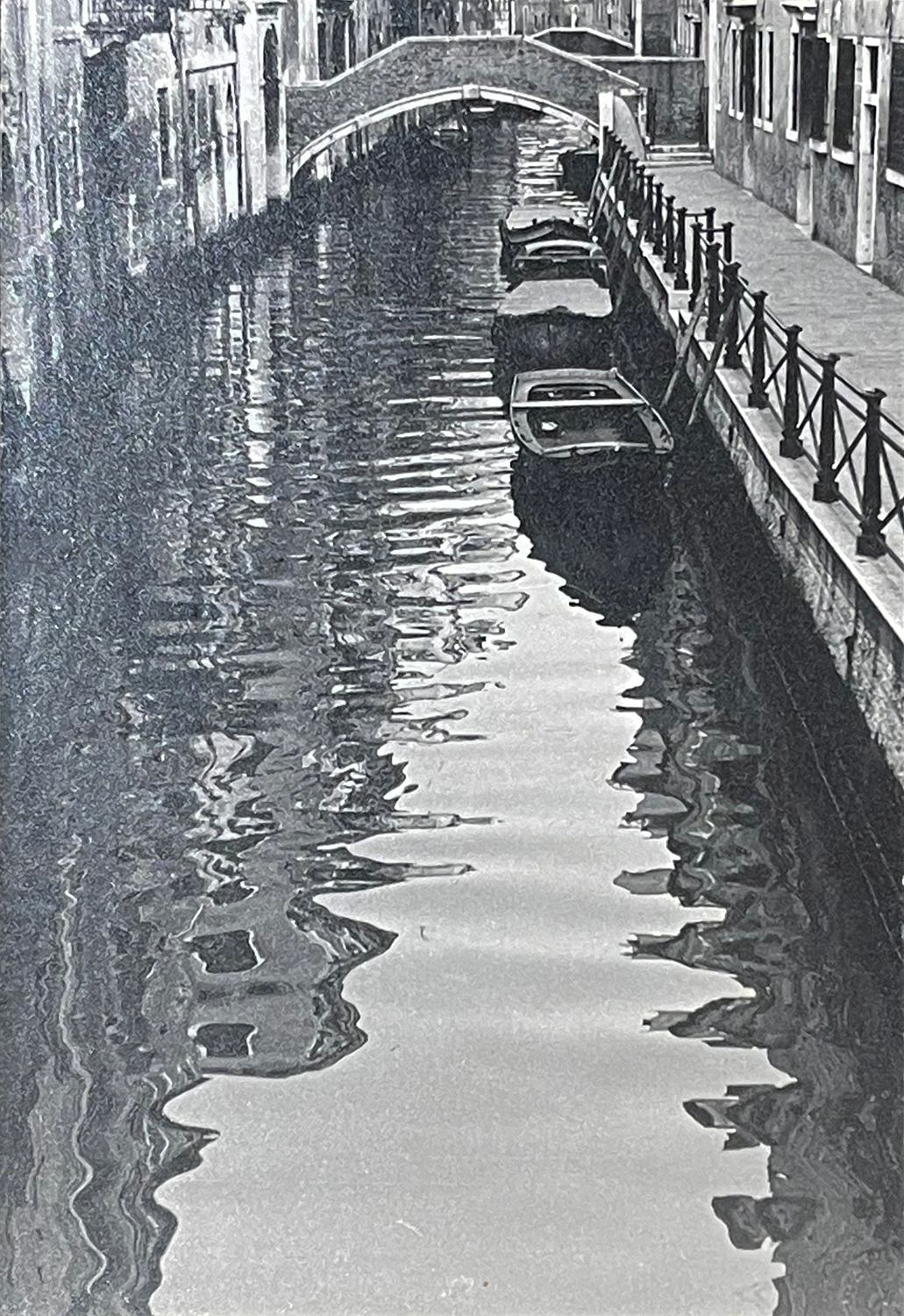 Desde un puente de Venecia