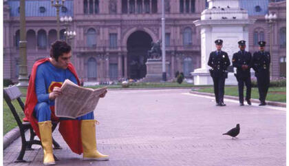 Luis Pazos / Jorge Luján Gutierrez Superman. 1982. 40 x 26 cm., Ed. 5. Derechos de Revista Gente.