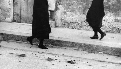 Sergio Larraín Sicilia, Italia 1959, 1959 20 x 29,5 cm. Copia vintage impresa en papel de fibra Colección Alejandro de la Fuente
