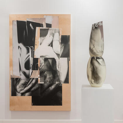 Alfredo Rodriguez -Bodybuilding T02 Año: 2019  Técnica: Gelatina de plata sobre objeto