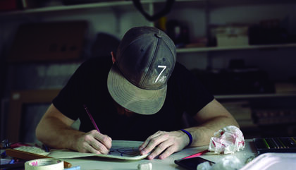 Cecilia Lenardón Estudio para un retrato de Maximiliano Rossini, 2015/2017 Medida variables Fotografía coloranalógica