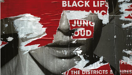 Lucía Mara Black Lips, New York, 2014. 65,5 x 94,3 cm. 