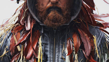 Kenny Lemes Retrato de Carlos Herrera, 2016 75 x 110 cm. Fotografía digital. Impresión Giclée sobre papel de algodón. Edición de 3 + A/P.