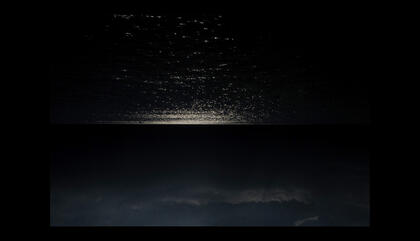 Silvana Muscio Mar 1 (de la Serie “3 Segundos”), 2015 74 x 94 cm. Toma e impresión digital