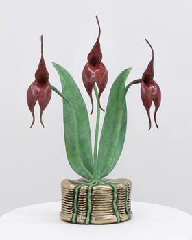 Salome buys her own flowers