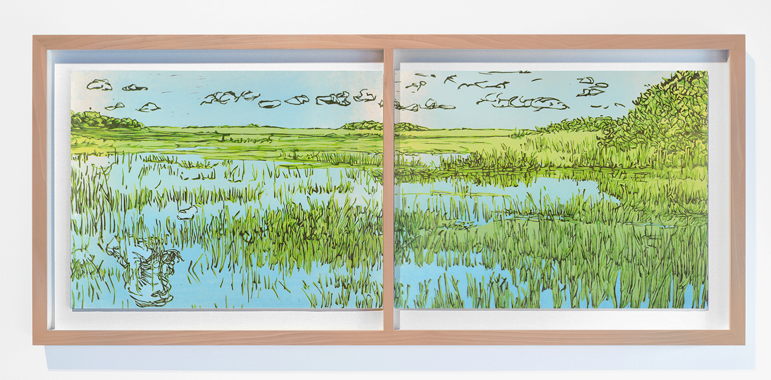 Mirror of Grasses II