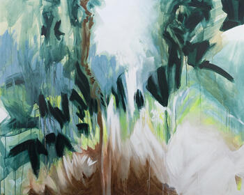 Montaña partida en dos