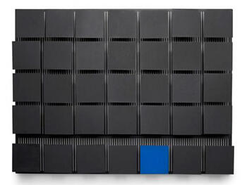 Homenaje a lo humano (azul)