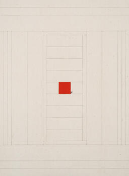 Montañas nevadas detrás de cuadrado | Detail