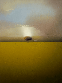 Resplandor en el horizonte