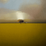 Resplandor en el horizonte