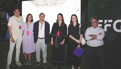 Winners of the Next Award at Pinta Miami 2022: Benjamín Cieza Hurtado, Vigil Gonzales Gallery, Cusco; and Jurgens Portillo, ABRA Gallery, Caracas.