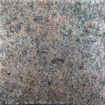 Leon Ferrari Title: Sin título Medium: Mixed media on canvas Year: 1998 Dimensions: 203 x 203 cm