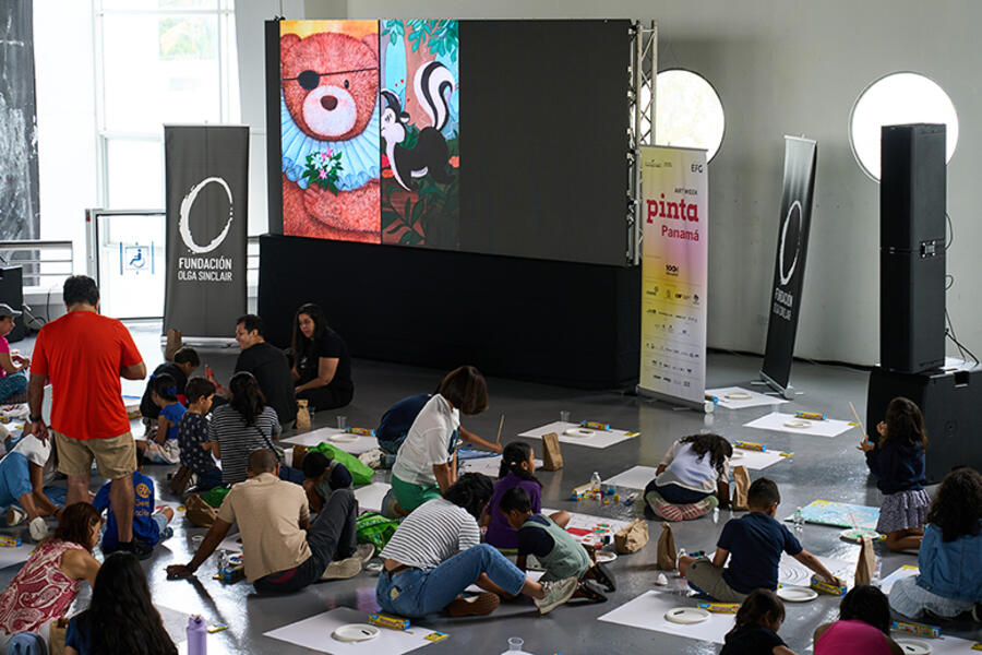 Pinta Panamá Familiar: Evento infantil de arte.