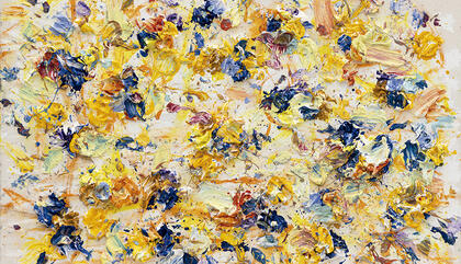 Ismael Lagares, colorido y movimiento en ‘Paisajes y bailes’