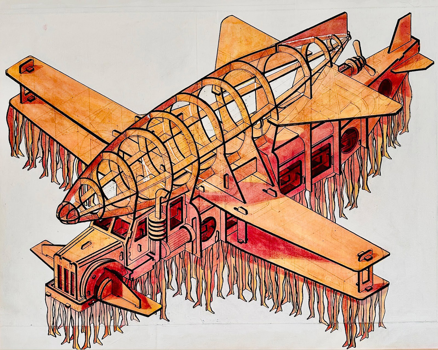 Sólido II (boceto para una chimera)