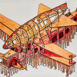 Sólido II (boceto para una chimera)