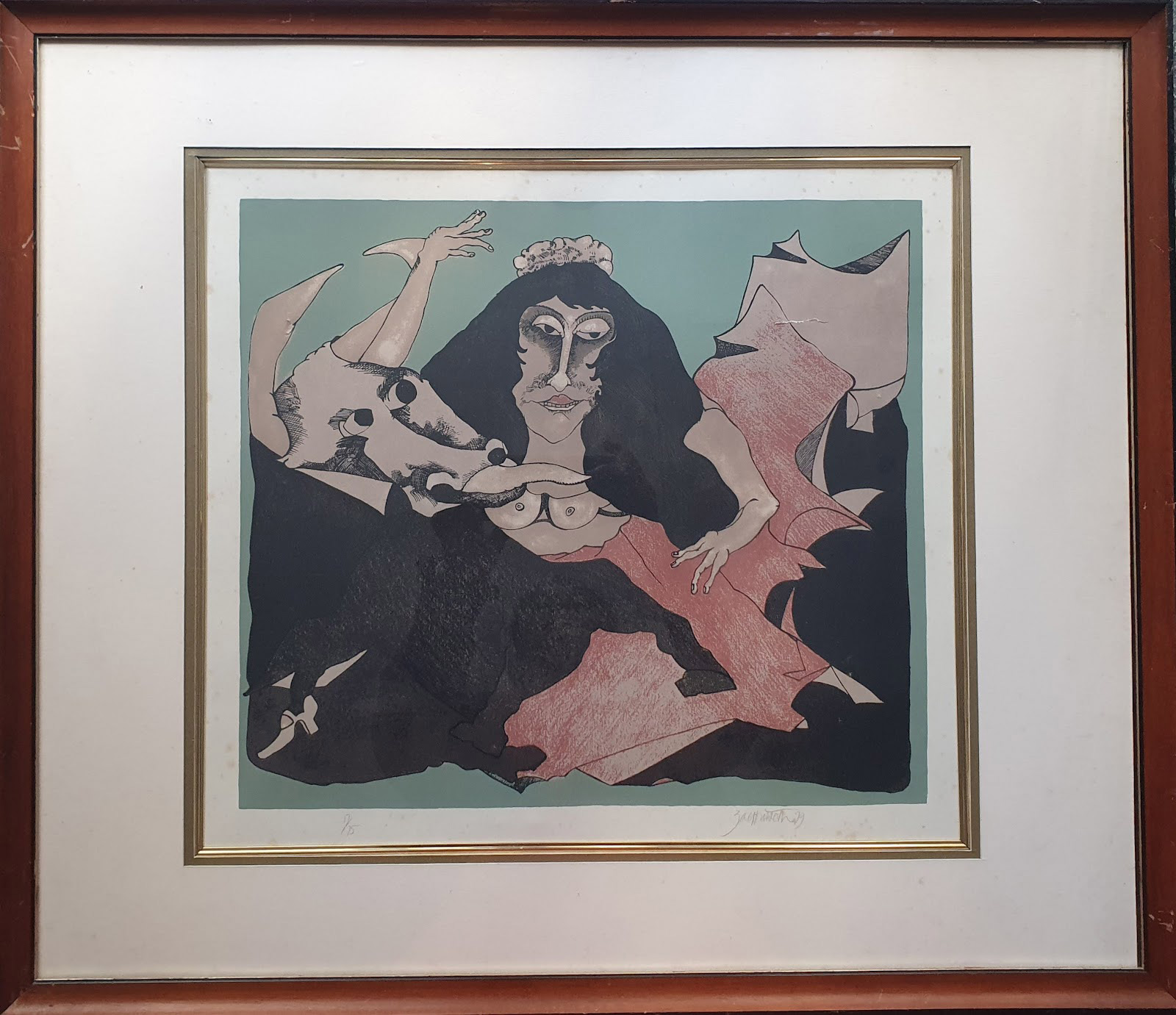 Mujer gitana Bailando