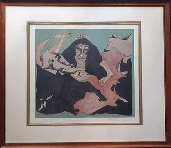 Mujer gitana Bailando