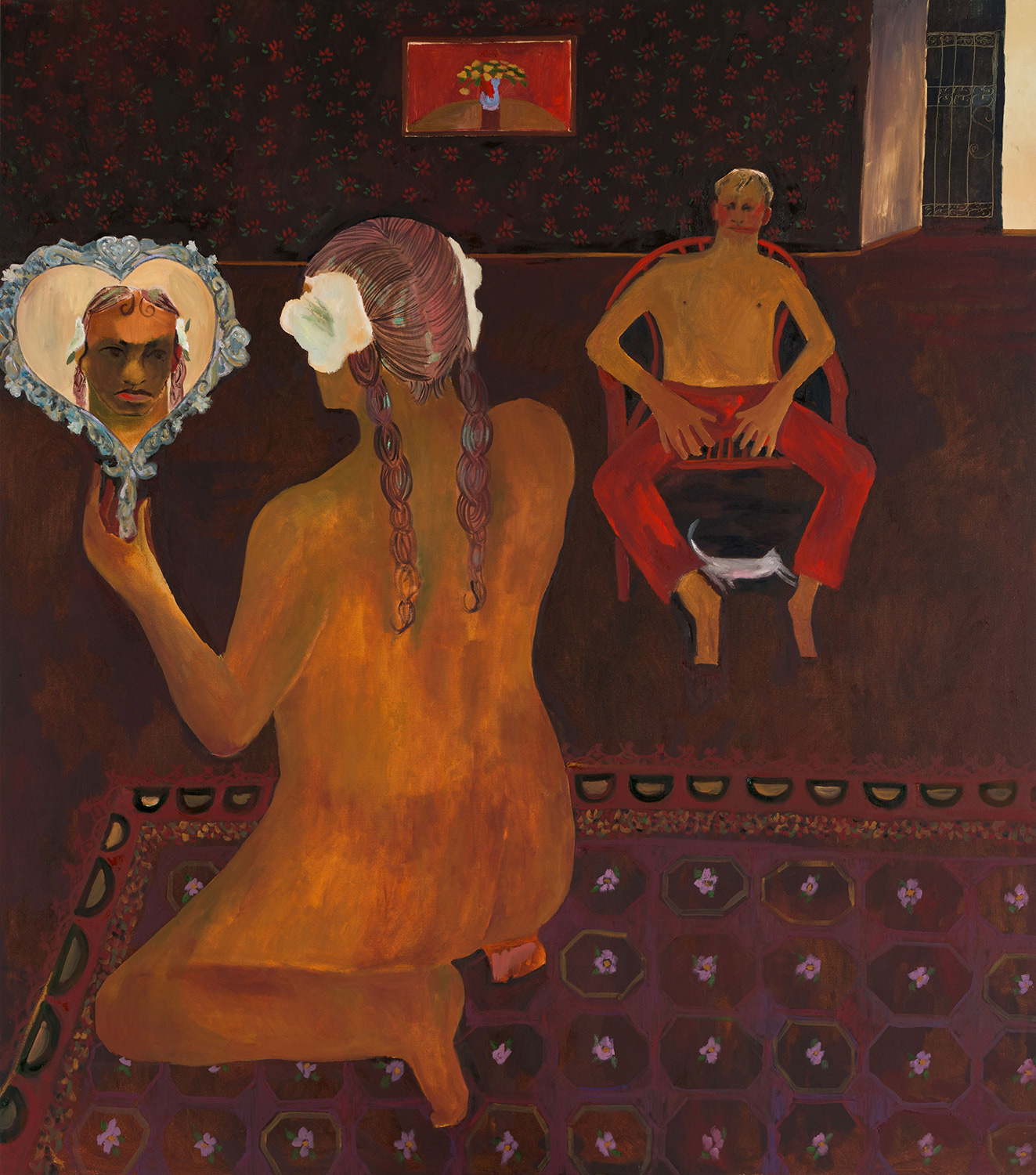 Te miro mientras no me miras