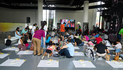 Cierre de Pinta Panamá Familiar: Evento infantil de arte.