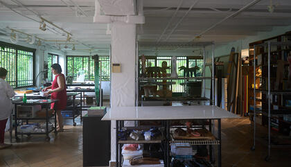 Studio Visit Isabel de Obaldia