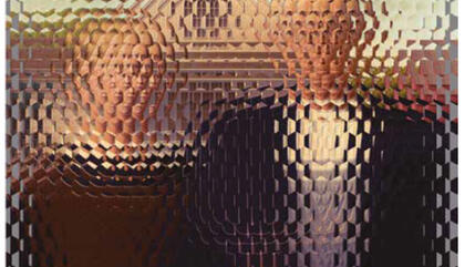 Fabián Ugalde. Grant Wood Expandido, 2017. Inyección tinta/canvas, 138 x 148 cm.