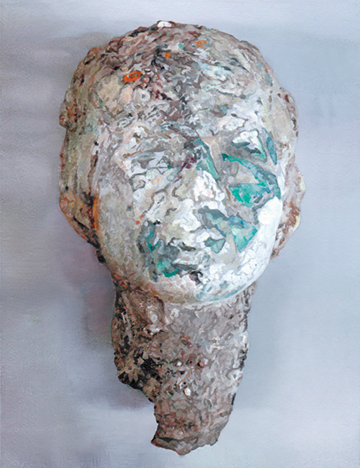 Portrait of actress Anni Mewers, 1917/21 by Edwin Scharff. Entartete Kunst n.4