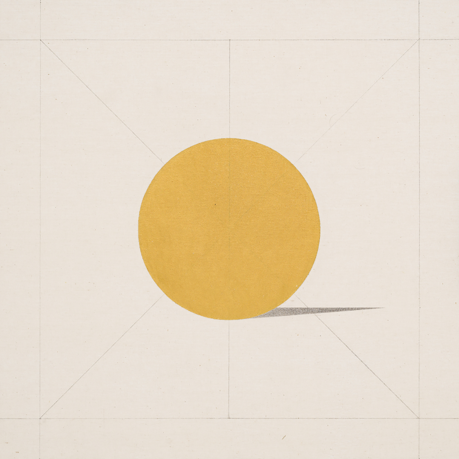 Retrato de J. detrás de círculo