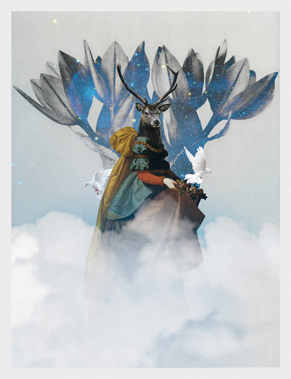 Santa Magnífica y las palomas de la redención