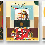 The Internal Landscapes (Golden bottles)