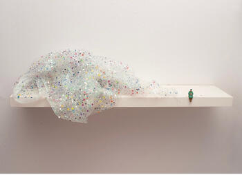 Weaver with Green Jacket