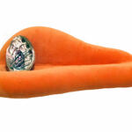 Cósmica coagulada (blanca agua lunar) / Pedestal Laguna