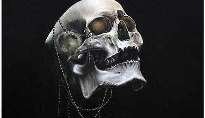 Santiago Gasquet Sin título de la serie ¿Dónde estoy?, 2017. Acrílico sobre tela. 40 x 40 cm.